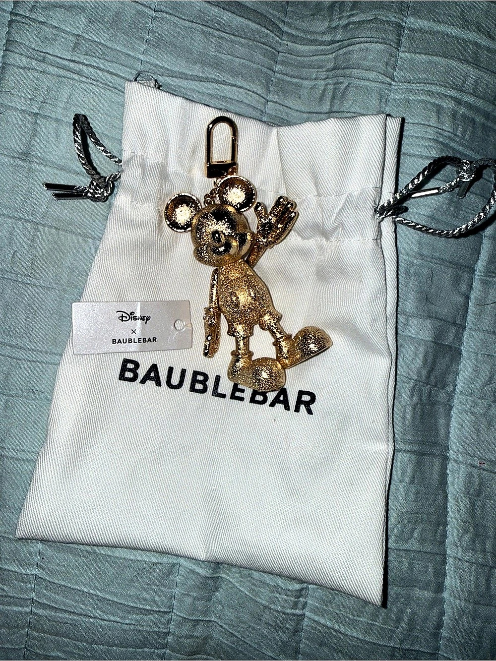 BaubleBar Disney Mickey Mouse charm Gold